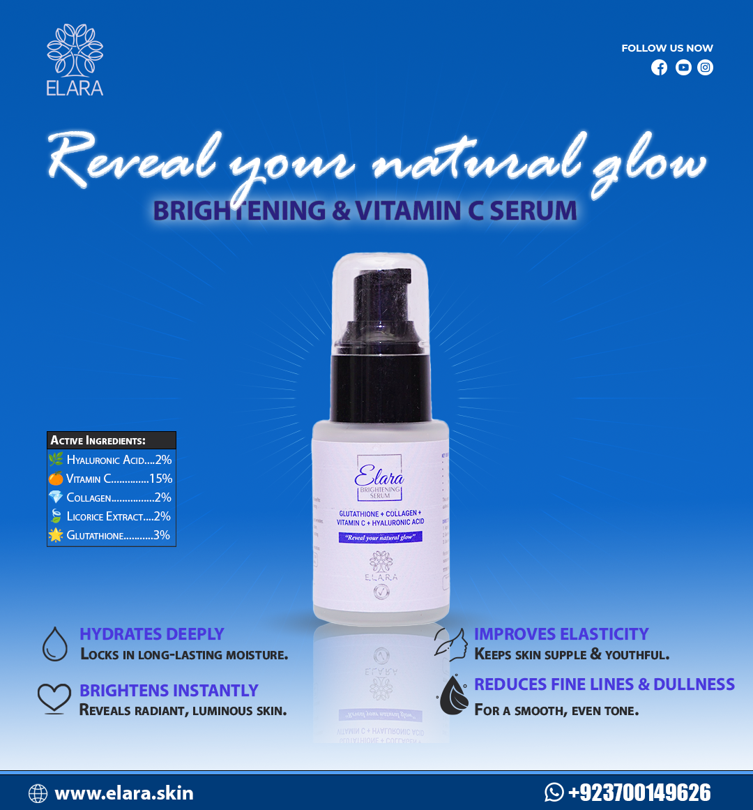 Elara Brightening & Vitamin C Serum