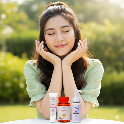 Deal 2: Brightening Glow Pack – Get Free Vitamin C Tablets